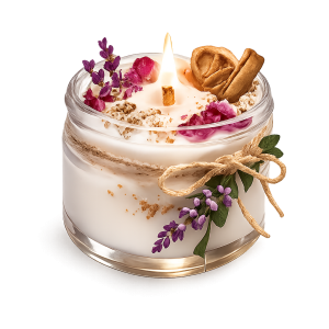 Espelma Aromàtica Lavanda i Canyella